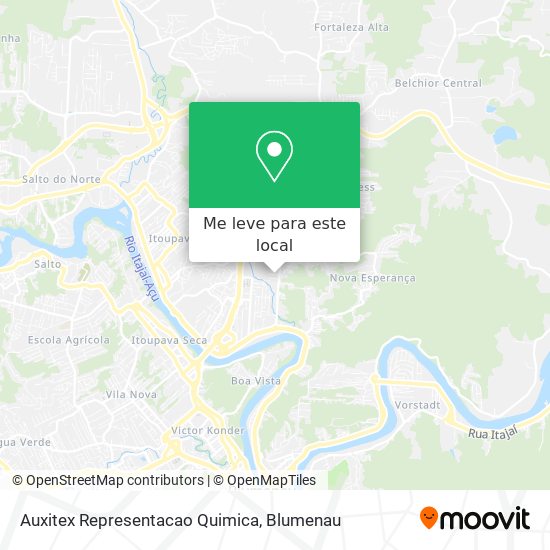 Auxitex Representacao Quimica mapa