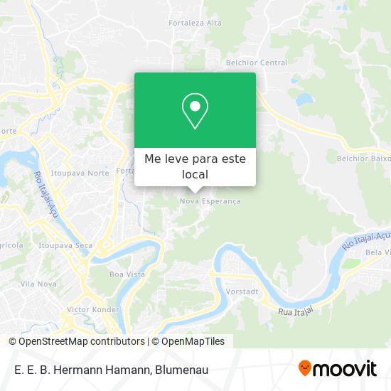E. E. B. Hermann Hamann mapa