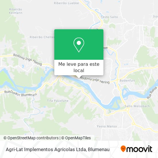 Agri-Lat Implementos Agrícolas Ltda mapa