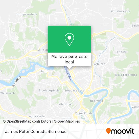 James Peter Conradt mapa