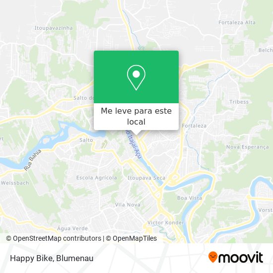 Happy Bike mapa