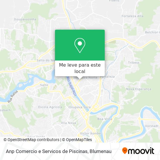 Anp Comercio e Servicos de Piscinas mapa
