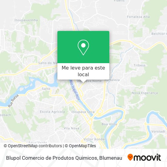 Blupol Comercio de Produtos Quimicos mapa