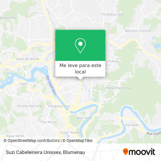 Suzi Cabeleireira Unissex mapa