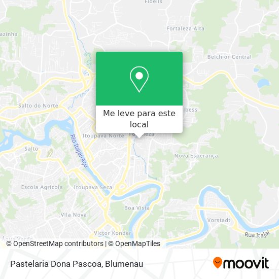 Pastelaria Dona Pascoa mapa