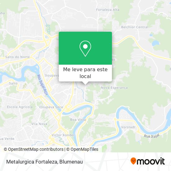 Metalurgica Fortaleza mapa