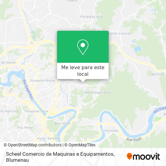 Scheel Comercio de Maquinas e Equipamentos mapa
