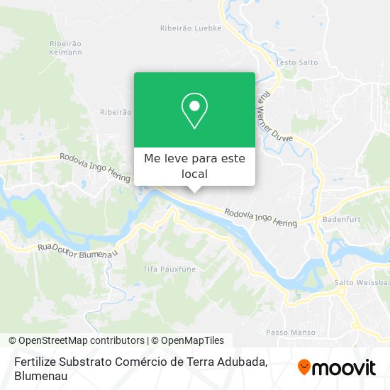Fertilize Substrato Comércio de Terra Adubada mapa