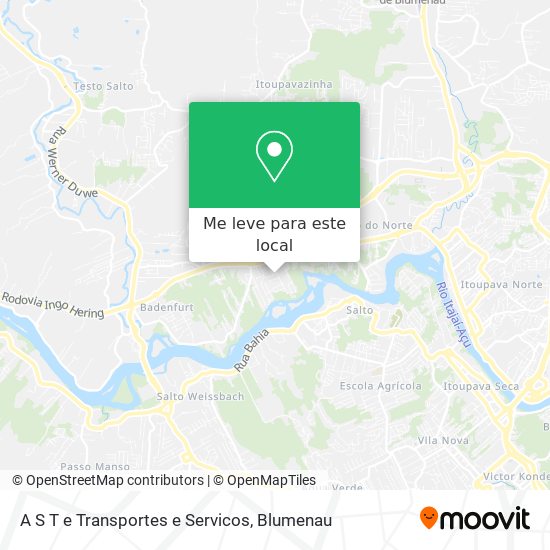 A S T e Transportes e Servicos mapa