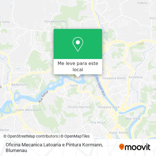 Oficina Mecanica Latoaria e Pintura Kormann mapa