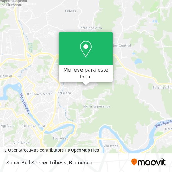 Super Ball Soccer Tribess mapa