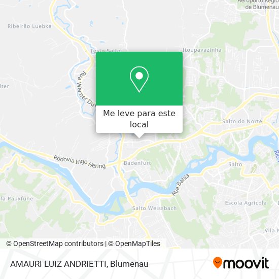 AMAURI LUIZ ANDRIETTI mapa