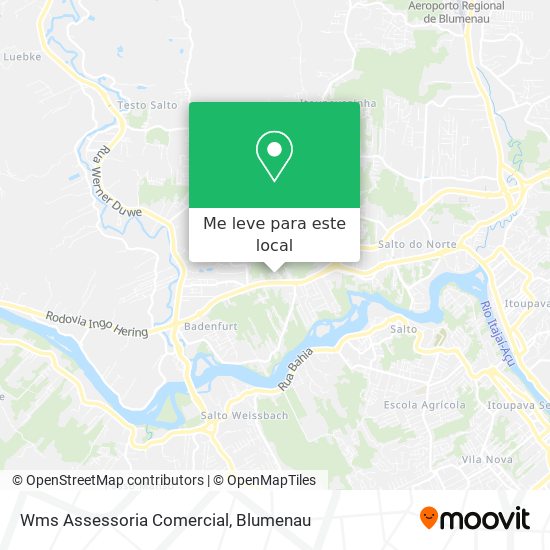 Wms Assessoria Comercial mapa