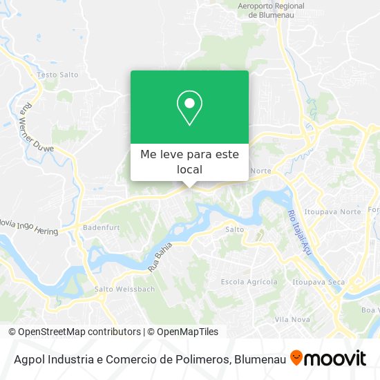 Agpol Industria e Comercio de Polimeros mapa