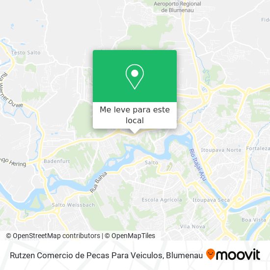 Rutzen Comercio de Pecas Para Veiculos mapa
