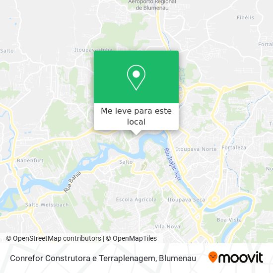 Conrefor Construtora e Terraplenagem mapa