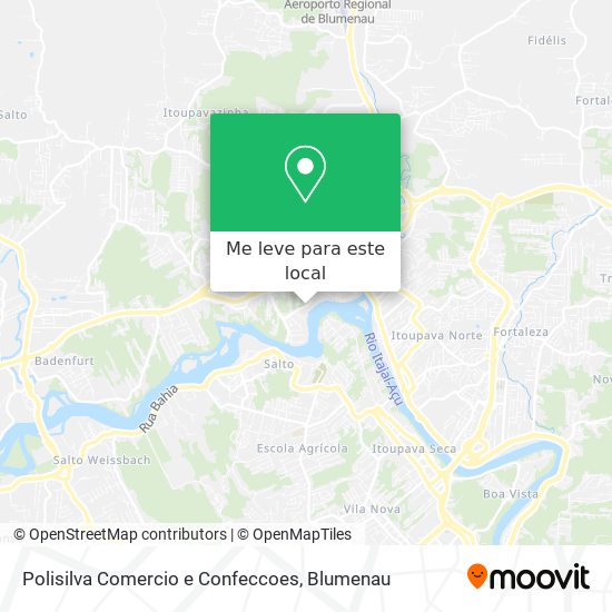 Polisilva Comercio e Confeccoes mapa