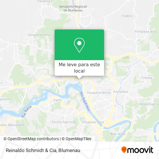 Reinaldo Schmidt & Cia mapa