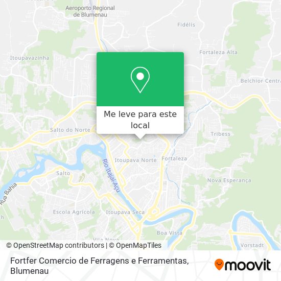 Fortfer Comercio de Ferragens e Ferramentas mapa