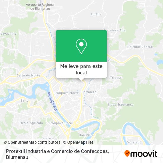 Protextil Industria e Comercio de Confeccoes mapa