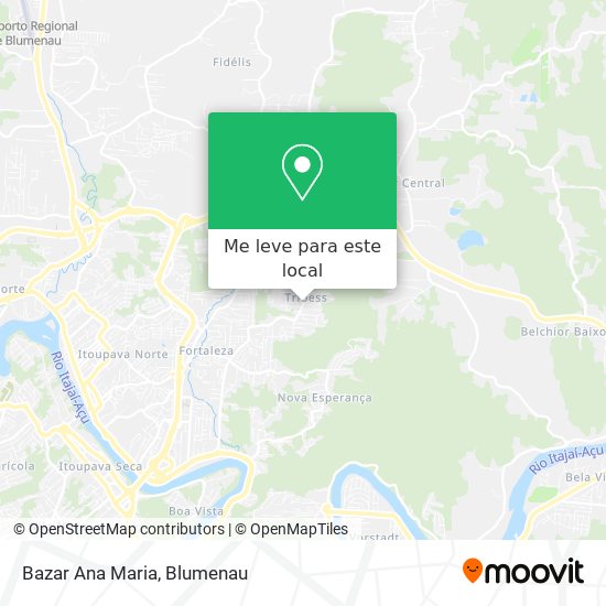 Bazar Ana Maria mapa