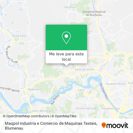 Maqpol Industria e Comercio de Maquinas Texteis mapa