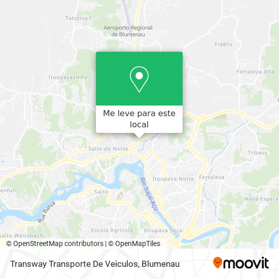 Transway Transporte De Veiculos mapa