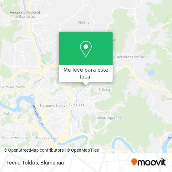 Tecno Toldos mapa