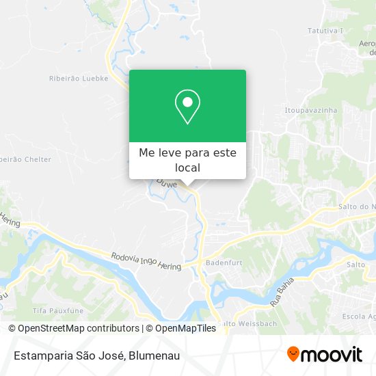 Estamparia São José mapa