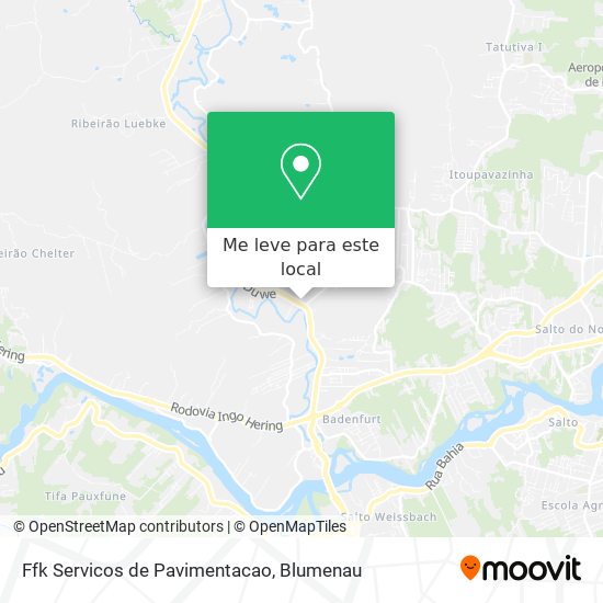 Ffk Servicos de Pavimentacao mapa