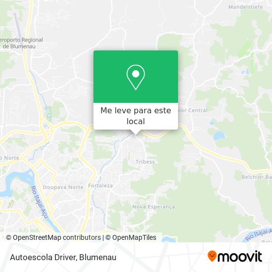 Autoescola Driver mapa