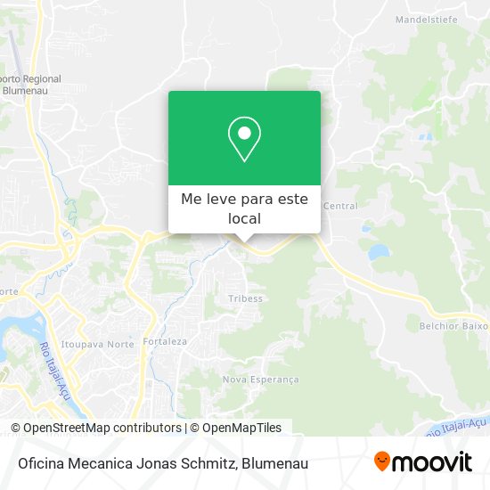 Oficina Mecanica Jonas Schmitz mapa