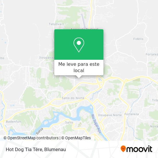 Hot Dog Tia Têre mapa