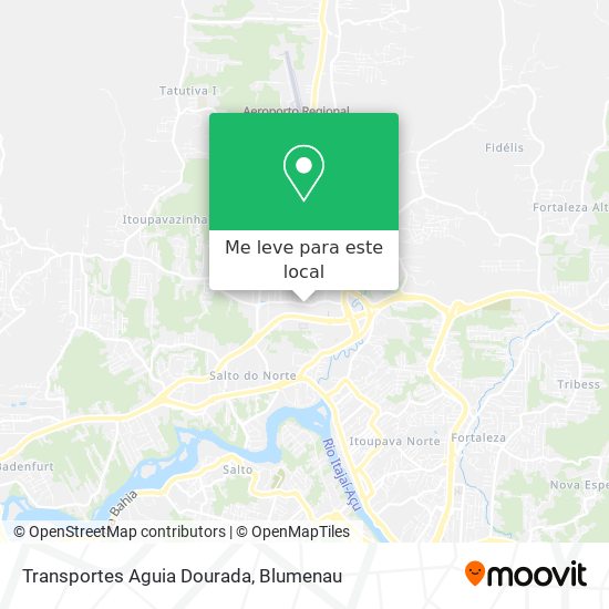 Transportes Aguia Dourada mapa