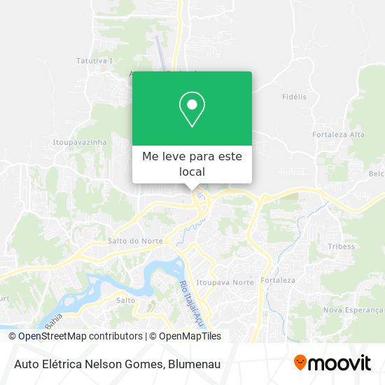 Auto Elétrica Nelson Gomes mapa