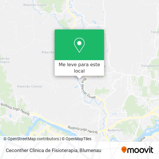 Ceconther Clínica de Fisioterapia mapa