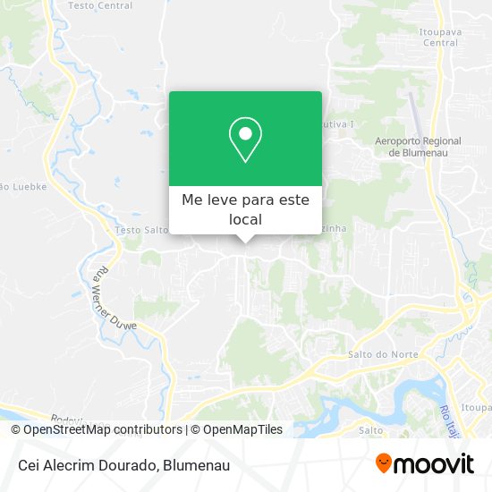 Cei Alecrim Dourado mapa