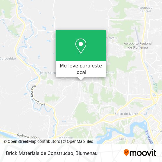 Brick Materiais de Construcao mapa