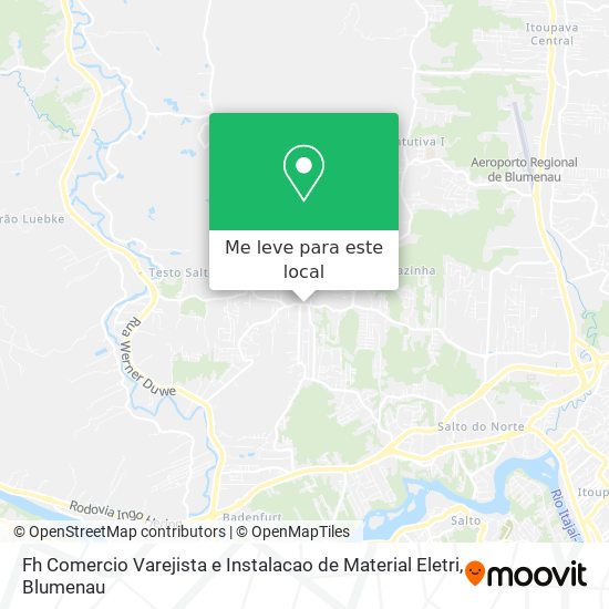 Fh Comercio Varejista e Instalacao de Material Eletri mapa