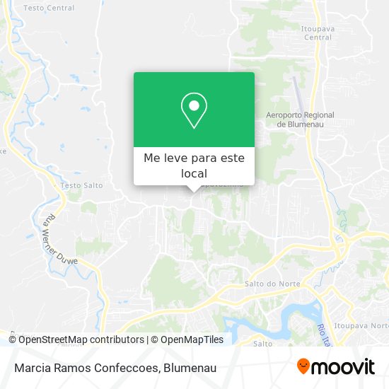 Marcia Ramos Confeccoes mapa