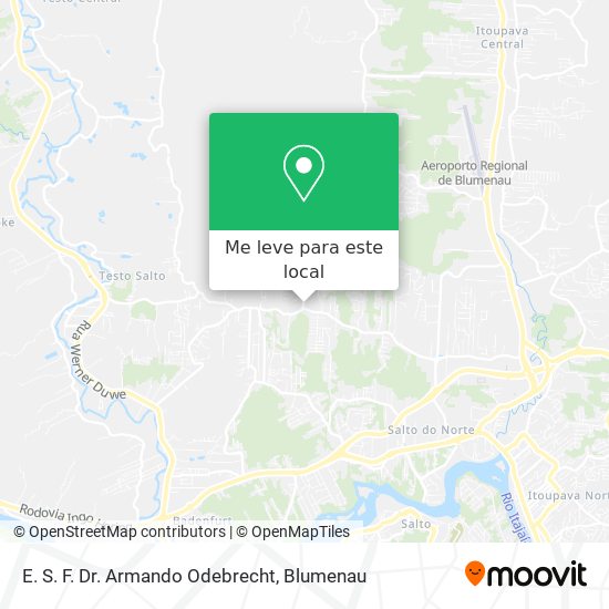 E. S. F. Dr. Armando Odebrecht mapa