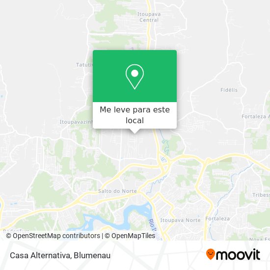 Casa Alternativa mapa