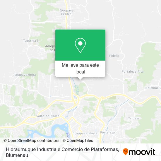 Hidraumuque Industria e Comercio de Plataformas mapa