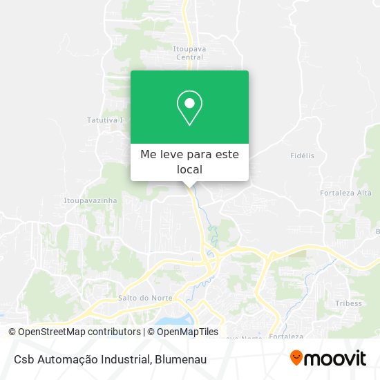 Csb Automação Industrial mapa