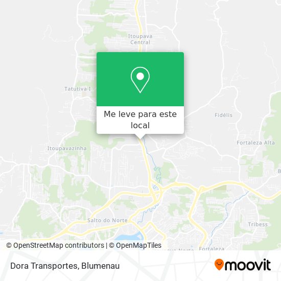 Dora Transportes mapa