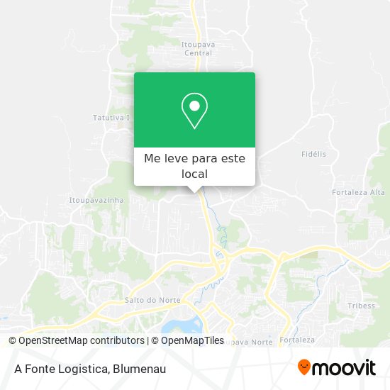A Fonte Logistica mapa
