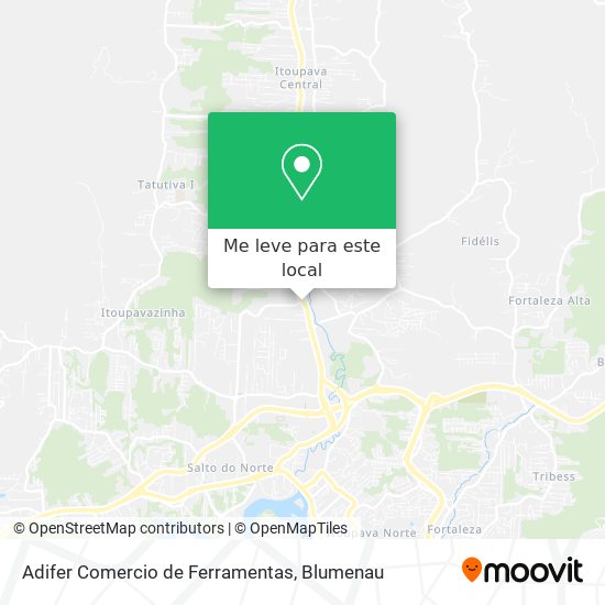 Adifer Comercio de Ferramentas mapa
