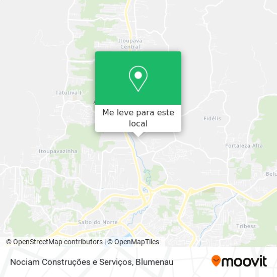 Nociam Construções e Serviços mapa