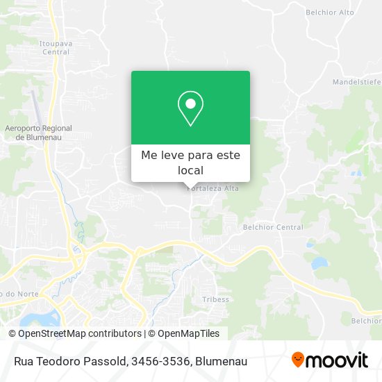 Rua Teodoro Passold, 3456-3536 mapa
