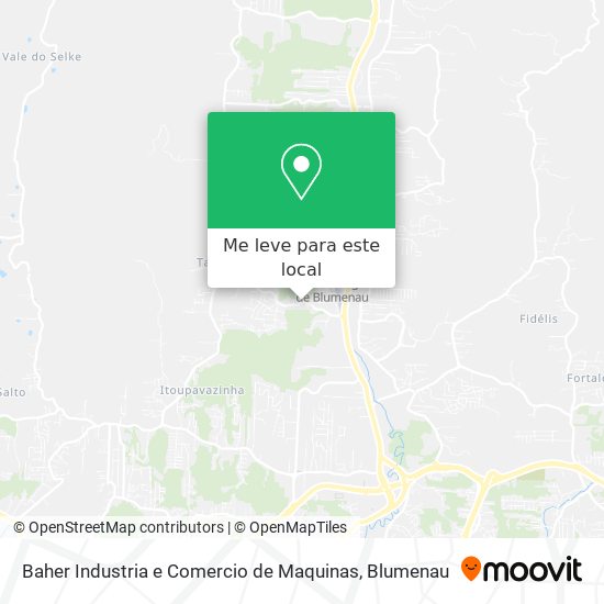 Baher Industria e Comercio de Maquinas mapa